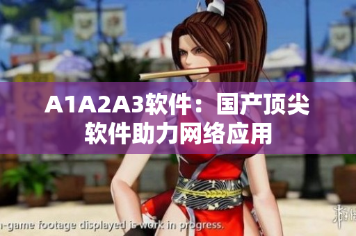 A1A2A3软件：国产顶尖软件助力网络应用