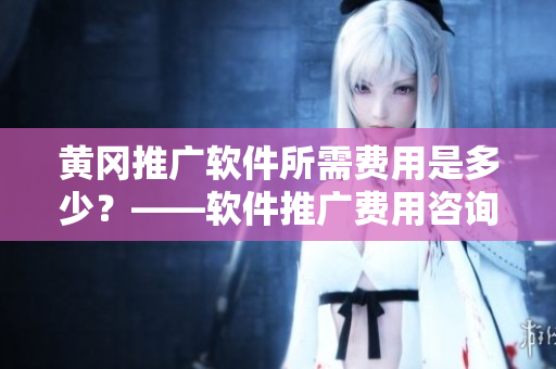 黄冈推广软件所需费用是多少？——软件推广费用咨询