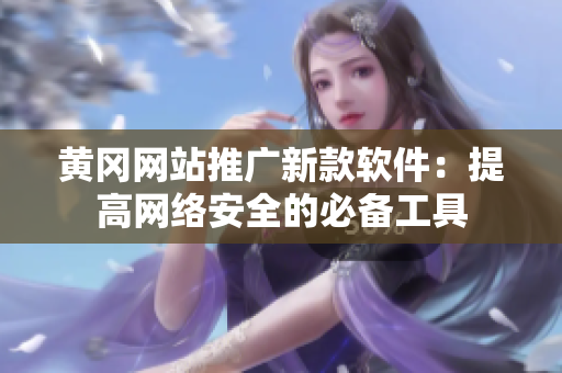 黄冈网站推广新款软件：提高网络安全的必备工具