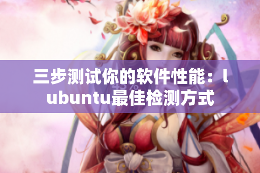 三步测试你的软件性能：lubuntu最佳检测方式