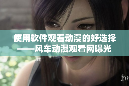 使用软件观看动漫的好选择——风车动漫观看网曝光
