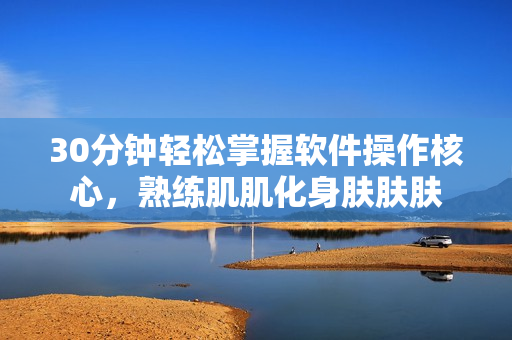 30分钟轻松掌握软件操作核心，熟练肌肌化身肤肤肤