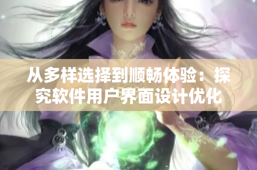 从多样选择到顺畅体验：探究软件用户界面设计优化