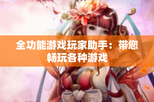 全功能游戏玩家助手：带您畅玩各种游戏