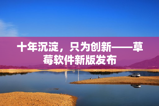 十年沉淀，只为创新——草莓软件新版发布