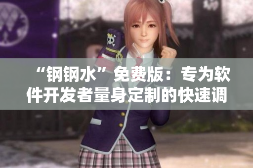 “钢钢水”免费版：专为软件开发者量身定制的快速调试工具