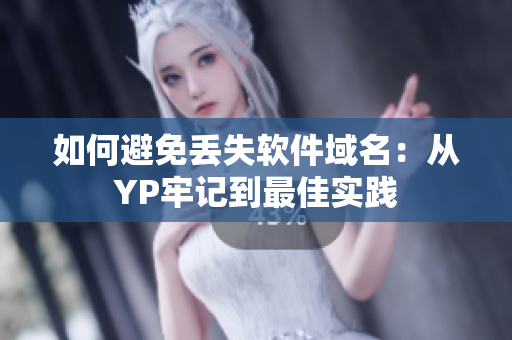 如何避免丢失软件域名：从YP牢记到最佳实践