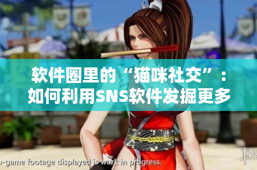软件圈里的“猫咪社交”：如何利用SNS软件发掘更多应用交流机会