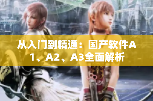 从入门到精通：国产软件A1、A2、A3全面解析