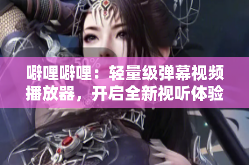噼哩噼哩：轻量级弹幕视频播放器，开启全新视听体验！