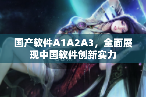 国产软件A1A2A3，全面展现中国软件创新实力