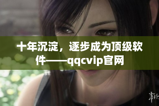 十年沉淀，逐步成为顶级软件——qqcvip官网