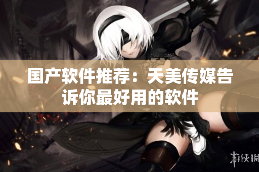 国产软件推荐：天美传媒告诉你最好用的软件