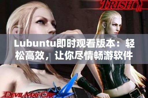 Lubuntu即时观看版本：轻松高效，让你尽情畅游软件世界