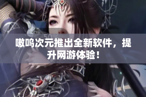 嗷呜次元推出全新软件，提升网游体验！