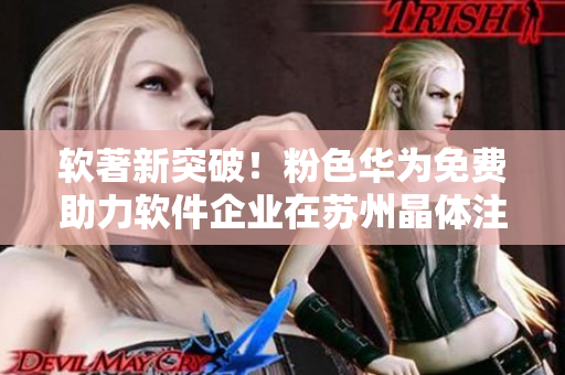 软著新突破！粉色华为免费助力软件企业在苏州晶体注册