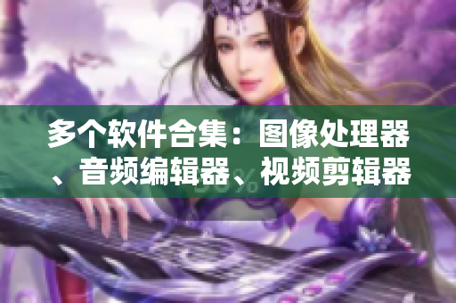 多个软件合集：图像处理器、音频编辑器、视频剪辑器、代码编辑器等