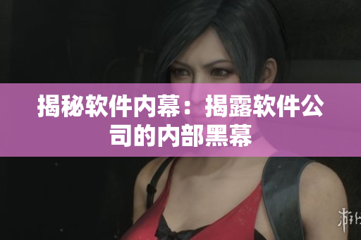 揭秘软件内幕：揭露软件公司的内部黑幕