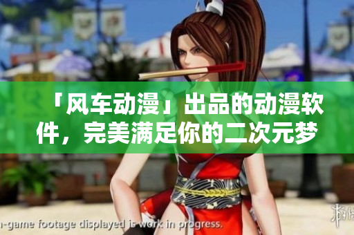 「风车动漫」出品的动漫软件，完美满足你的二次元梦！