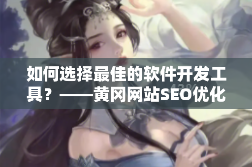 如何选择最佳的软件开发工具？——黄冈网站SEO优化