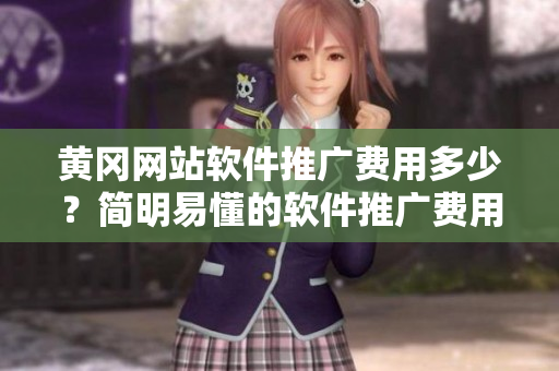 黄冈网站软件推广费用多少？简明易懂的软件推广费用指南！