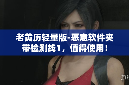 老黄历轻量版-恶意软件夹带检测线1，值得使用！