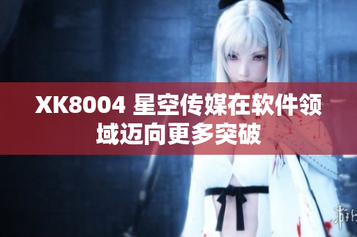 XK8004 星空传媒在软件领域迈向更多突破