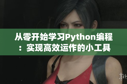 从零开始学习Python编程：实现高效运作的小工具