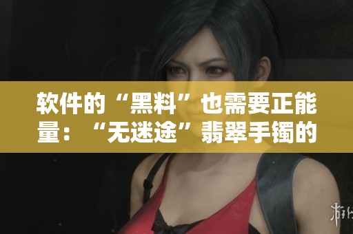 软件的“黑料”也需要正能量：“无迷途”翡翠手镯的启示