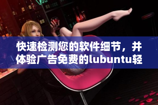 快速检测您的软件细节，并体验广告免费的lubuntu轻量版