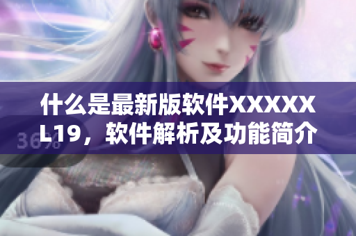 什么是最新版软件XXXXXL19，软件解析及功能简介