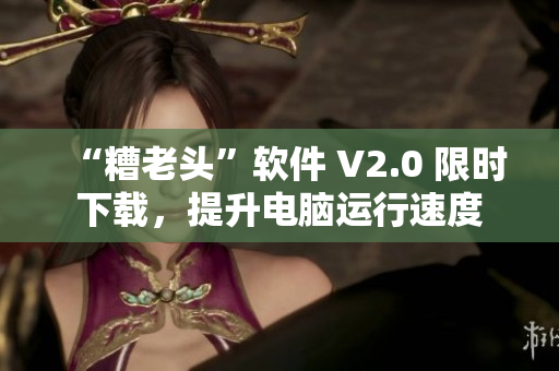 “糟老头”软件 V2.0 限时下载，提升电脑运行速度
