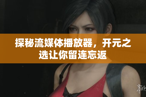探秘流媒体播放器，开元之选让你留连忘返