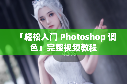 「轻松入门 Photoshop 调色」完整视频教程