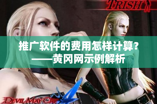 推广软件的费用怎样计算？——黄冈网示例解析