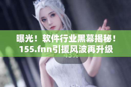 曝光！软件行业黑幕揭秘！155.fnn引援风波再升级