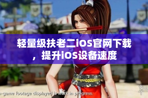 轻量级扶老二iOS官网下载，提升iOS设备速度