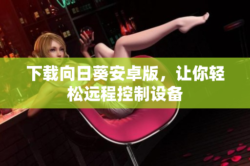 下载向日葵安卓版，让你轻松远程控制设备