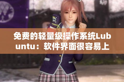 免费的轻量级操作系统Lubuntu：软件界面很容易上手