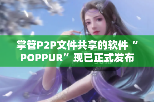 掌管P2P文件共享的软件“POPPUR”现已正式发布