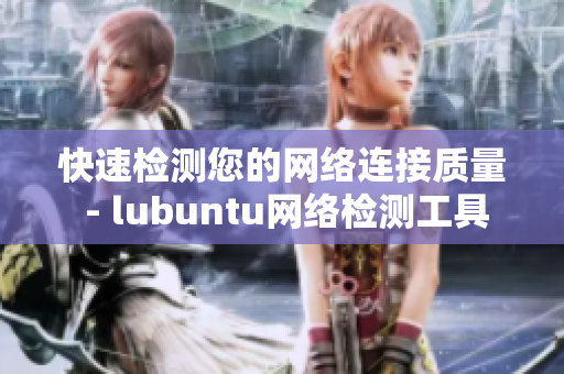 快速检测您的网络连接质量 - lubuntu网络检测工具