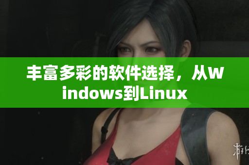 丰富多彩的软件选择，从Windows到Linux