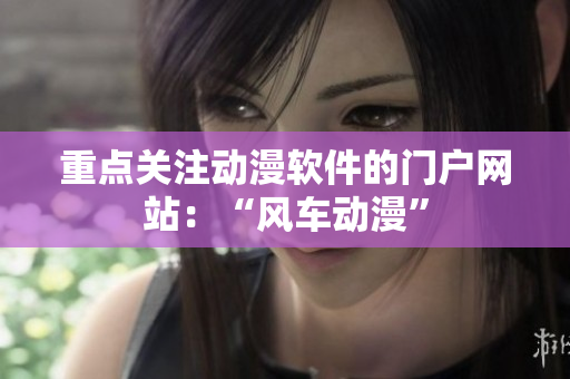 重点关注动漫软件的门户网站：“风车动漫”