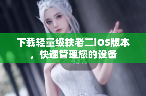 下载轻量级扶老二iOS版本，快速管理您的设备