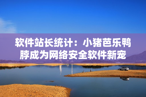 软件站长统计：小猪芭乐鸭脖成为网络安全软件新宠