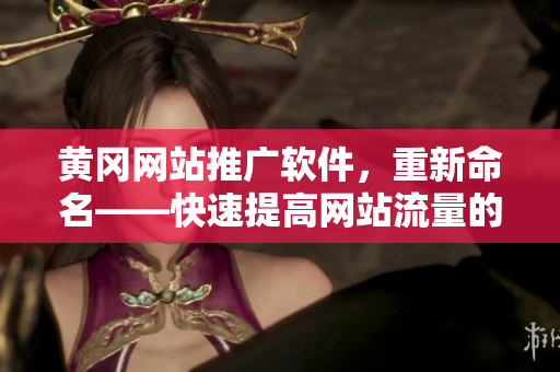 黄冈网站推广软件，重新命名——快速提高网站流量的必备神器