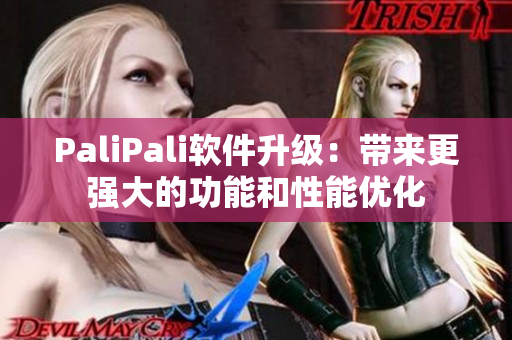 PaliPali软件升级：带来更强大的功能和性能优化