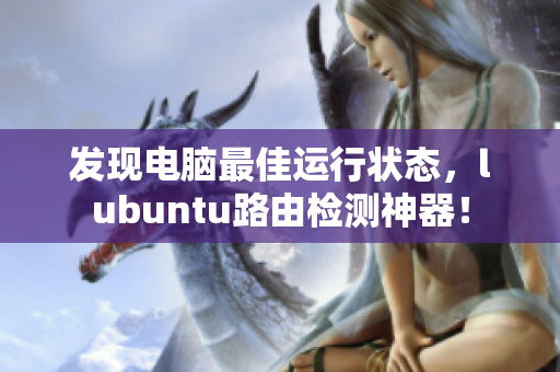 发现电脑最佳运行状态，lubuntu路由检测神器！