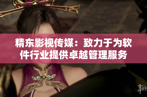 精东影视传媒：致力于为软件行业提供卓越管理服务