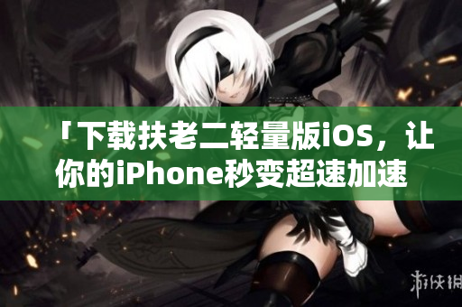 「下载扶老二轻量版iOS，让你的iPhone秒变超速加速器」